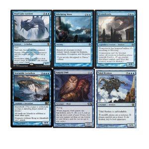 Sea Monster (Blue) Deck - Tidal Kraken - Leviathan MTG Magic Gathering 60 cards